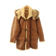 Coat Duffle mouton leather Direct from Japan Secondhand