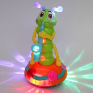 [Shinelight] Dancing Caterpillar Toy, Electric Musical Saxophone with Lights [MY]