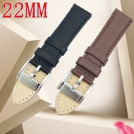 FOSSIL Strap Genuine Leather Brown 22MM Suitable For ME3099ME3052ME1144ME3064 Watch Accessories