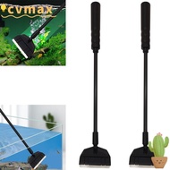 CYMX Glass Algae Scraper, 33/53/73CM Stainless Steel Aquarium Cleaning Tool,  Dual-Use Algae Removal