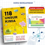 118 UNSUR KIMIA: 300 Ilustrasi Berseri Versi Buku Komik versi bergambar| The Little Bookstore