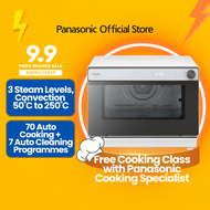 Panasonic NU-SC280WYPQ 31L Steam Convection Cubie Oven