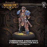 Warmachine - Cygnar - Commander Anson Hitch