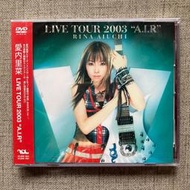 現貨 絕版 日版 愛内里菜（愛內里菜）RINA AIUCHI LIVE TOUR 2003 "A.I.R" DVD