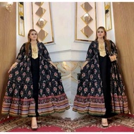 Hindi Ladigan Gamis Rayon Premium LD 110 PB 138 Sleeve 7/8