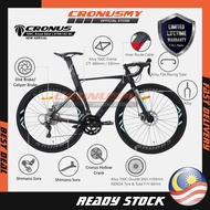 Cronus 700C Aero Road Bike Racing Bike Full Alloy Frame SHIMANO SORA 18 Speeds CR700145-BC