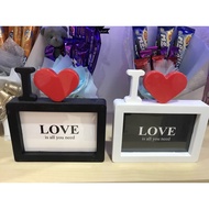 I Love You photo frame - 4R size