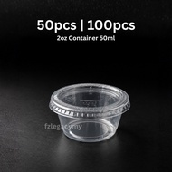 ESIPAK 2oz 50ml food PET clear container E622C