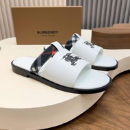 BURBERRY 巴寶莉 經典Logo 男款 時尚涼拖鞋 款式0191