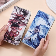 Nezha Ao Bing Long Wallet Mobile Phone Bag Multi-card Slot Large-capacity Zipper Multi-function Wall
