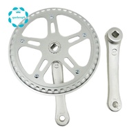 Mountain Bike Crankset for Single Chainring for Single  Hole Bicycle Crank Set 46T 152MM Chainring