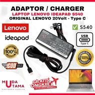 Laptop Charger Adapter Lenovo Ideapad S540 Type C Original - Laptop Adapter Lenovo Ideapad S540 - La