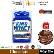 Muscle Kingdom King Hydro Whey Isolate Protein 5lbs/ 2.2kg (71 serving) with gift
