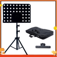 Sheet Music Score Tripod Stand Holder Black  Music Stand Musical Instrument Accessories