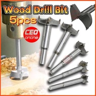 CEO 🇲🇾 Wood Drill Bit 15mm 20mm 25mm 30mm 35mm Self Centering Hole Saw Cutter Tools Plywood Door Loc