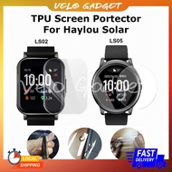 [Malaysia Stock] Soft TPU / 3D Curved Screen Protector For Haylou Solar LS02 / LS05 / LS05S Screen P