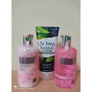 ORIGINAL {Ready Stock} 3in1 Set mandian Cherry Blossom Bath Set 3in1 300ml and 300 ml new packing ba