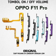 TOMBOL Flexible Side Button Oppo F11 Pro Original Power Volume Button Replacement Complete f11pro in