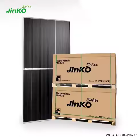 A-grade Jinko Solar Panel Tiger Neo N-Type 585W 590W 600W 610W 615W 620W 625W 630W Bifacial Solar Pa
