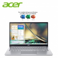 Acer Swift 3 SF314-512-54ES 14'' QHD Laptop Pure Silver ( i5-1240P, 8GB, 512GB SSD, Intel, W11, HS )
