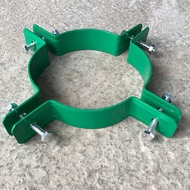 Steel pipe tree support frame holder, hoop tree support holder, for landscaping municipal engineerin