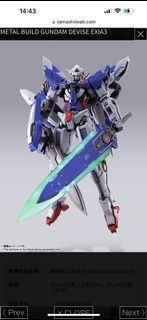 Metal Build EXIA Devise + DYNAME Devise + GN ARM TYPE-E + GN ARM TYPE-D