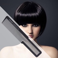 [SuperDeals888.sg] AU Plastic Flat Head Styling Comb Black Hair Tail Brush Thickened Unisex Home Sa