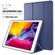 for ipad case 2021 iPad 9th gen case/pro 9.7 iPad 10.2 inch air 4321 10.9/10.5 pro 11/mini 654321/gen8/7/6/with sleep wakeup 2021/2020/2019/2018/2017 Tri-fold foldable smart case