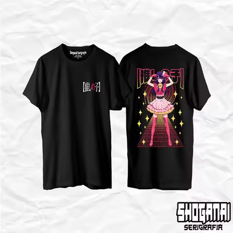 Ai Hoshino - Oshi No Ko Unisex Anime T-Shirt 100% Cotton Manga Tee