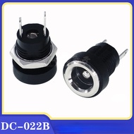 Dc-022b DC Power Socket D C Socket 2 Pin Welding Wire with Nut 5.5 X2.1 High Quality All Copper