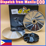 HIRC PULLEY SET FOR NMAX/AEROX/M3/GRAVIS/GEAR/FAZZIO/MSI/MIO/CLICK/PCX【Spot COD】Hot Selling