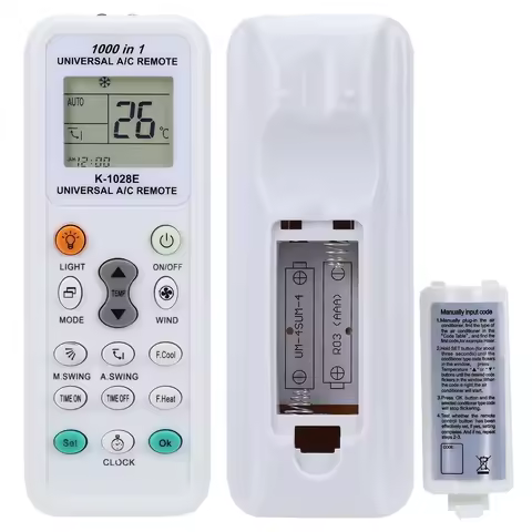 Universal Air Conditioner Remote Control for LG Gree Midea Toshiba Haier Daikin Hitachi Sharp Panaso