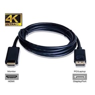 DP DISPLAY PORT TO HDMI-1.8 METER CABLE/ DP TO HDMI-1.8M HDMI TO DP Cable