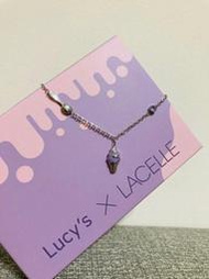 Lucy’s X LACELLE 冰淇淋施華洛世奇水晶不銹鋼手鏈