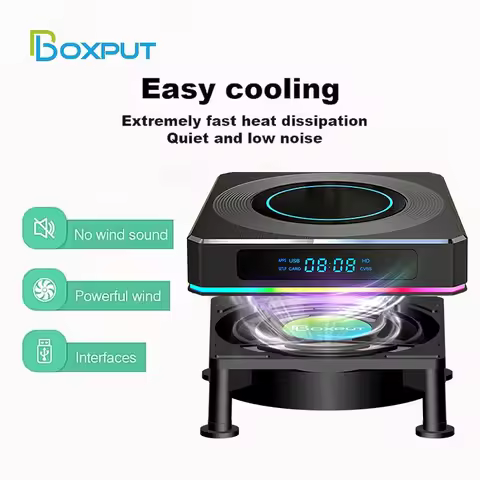 USB Power Radiator Mini Fan Cooling Fan for Android TV Box Cooler Set Top Box Wireless Silent Best S