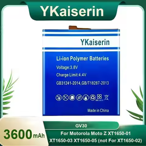 Mobile Phone Battery 3600Mah GV30 Premium Replacement For Motorola Moto Z XT1650-01 XT1650-03 XT1650