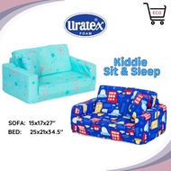 【hot Sales♡】 Uratex bed sit and sleep sofa for kids (0-5 yrs old)