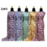 KAIN PASANG SONGKET SB LINE PRINTED KAIN ELA COTTON SILK ITALIAN DULL ROYAL SATIN BAJU KURUNG FABRIC TEXTILE RAATOO