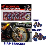 RS150R Alloy Disc Brake Plate 290MM + BRACKET / Disk Depan / Disc Skru Biring brake disk Screw Shoe