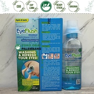 MATA ROHTO EYE FLUSH 150ML DITILLED WITCH HAZEL EYE WASH LIQUID EYE WASH CLEANS EYES EYE LIQUID