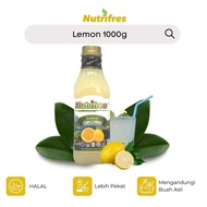 Nutrifres Lemon Fruit Juice Concentrate/Cordial Lemon Juice 100% (1000g )