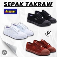 [ORIGINAL BREAKER][SIZE 38-45]Original BREAKER Takraw Shoe Kasut Takraw BREAKER Kasut Sekolah Hitam 