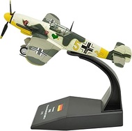 TANG DYNASTY(TM) 1:72 Messerschmitt Bf-109 Fighter Attack Metal Plane Model, World War II Luftwaffe 