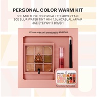 3CE Personal Color WARM TONE Kit OVERTAKE Personal Color Set