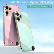 6D Plaiting Soft TPU Phone Case For Nothing CMF Phone 2 Pro A001 Plating Soft Silicone Shockproof Pr