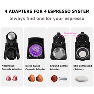 ✗ﺴ✌HiBREW expresso coffee machine capsule espresso machine, pod coffee maker Dolce gusto nespresso powder multiple capsu