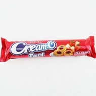 (READY STOCK) CREAM O BISCUIT SANDWICH COOKIES- STRAWBERRY TART 132g