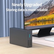 NEX Double Bay Hard Drives Enclosure for 2 5inch HDD SSDs Hard Drives Enclosure