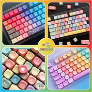 |Keycap Keycap| Compilation of Rainbow, PBT, MOA keycaps for Rainy75, Lucky65, Xinmeng, Aula f75, FL