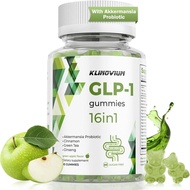 GLP1 Supplement | GLP Gummies Activates & AMPK with Akkermansia Probiotics, Berberine&More,Gut Healt
